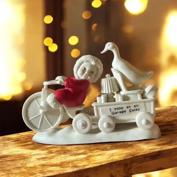 Department 56 Snowbabies My First Wheels Figurine - Picture 2 of 3